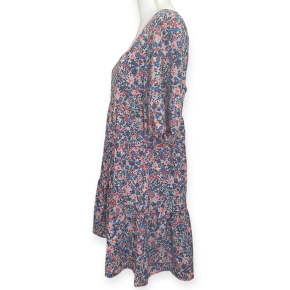 BCBG Paris Floral Print Tie-Back Dress NWT - Picture 4 of 13